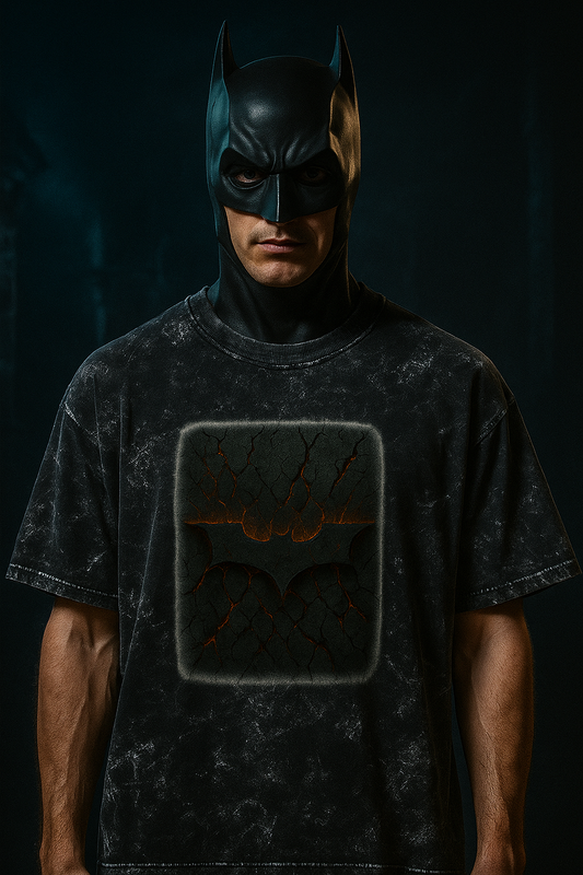 Men Acid Washed Oversized Tee