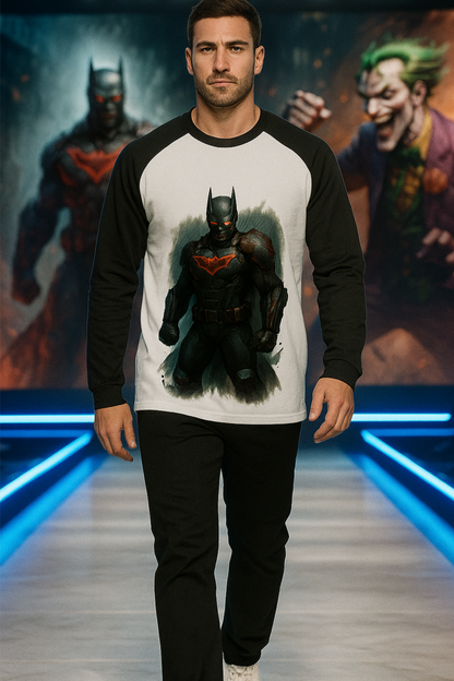 Men Raglan Full Sleeve T-Shirt