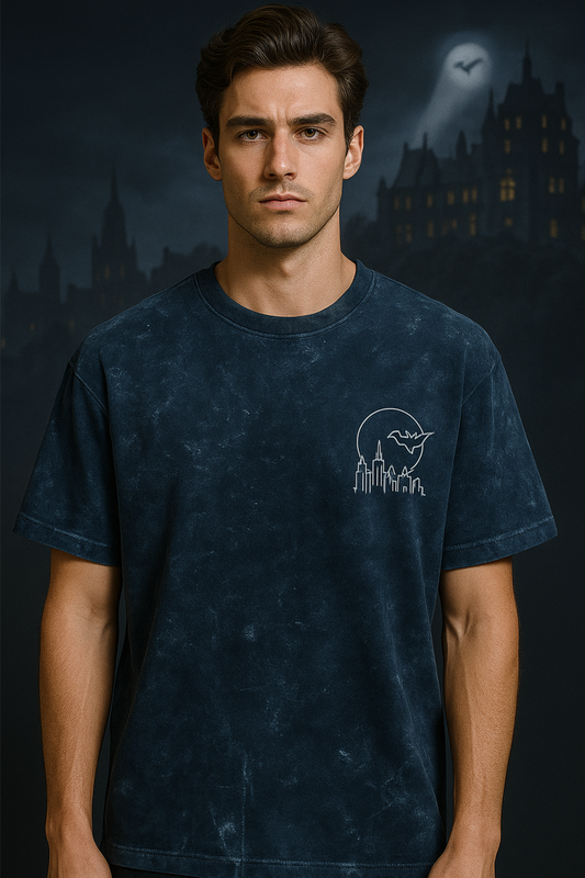 Men Acid Washed Oversized Tee