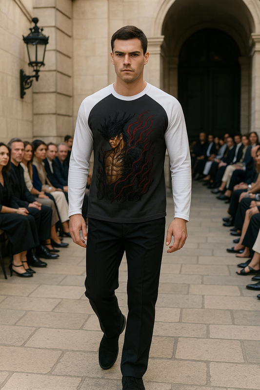 Men Raglan Full Sleeve T-Shirt