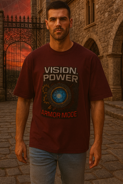 Men Terry Oversized Tee