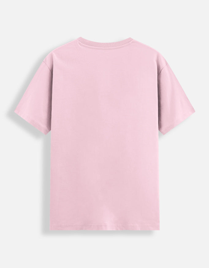 Alpha hue men stretch t-shirt in light pink made from comfortable stretch cotton tee fabric